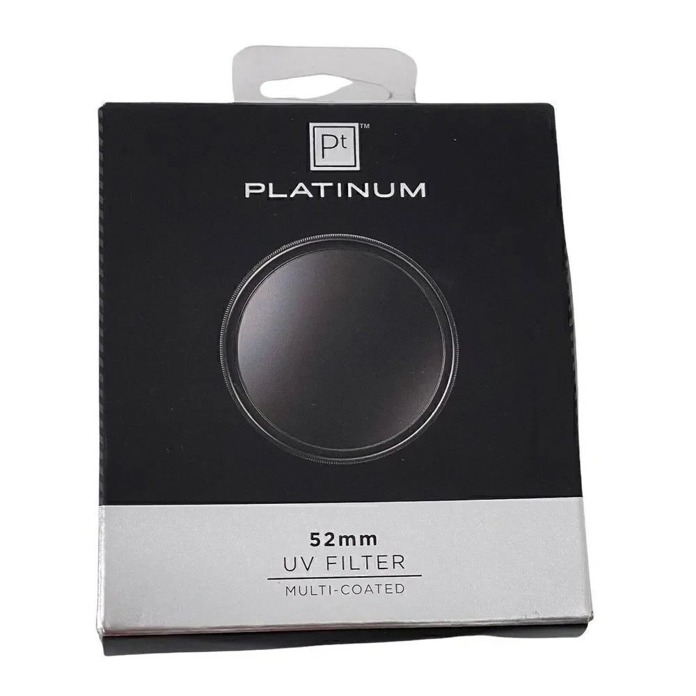 Platinum Series 52mm Camera UV Filter (PT-MCUVF52-C) Multi Coated Photography